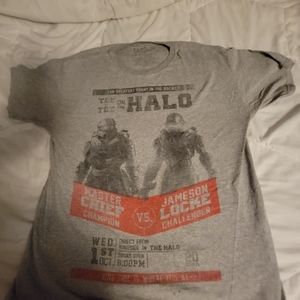 Halo 5 chief vs locke shirt mens L